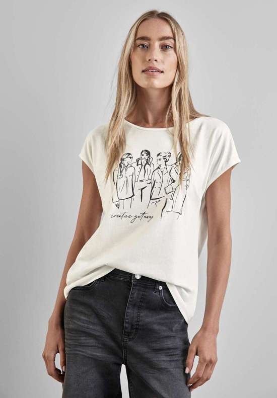 Рубашка с принтом