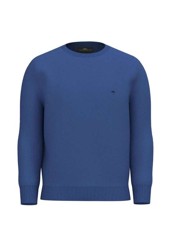 Вязаный свитер с вышивкой логотипа