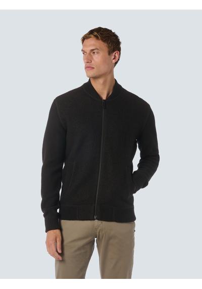 Свитер с круглым вырезом No Excess Bomber Cardigan mit Wolle