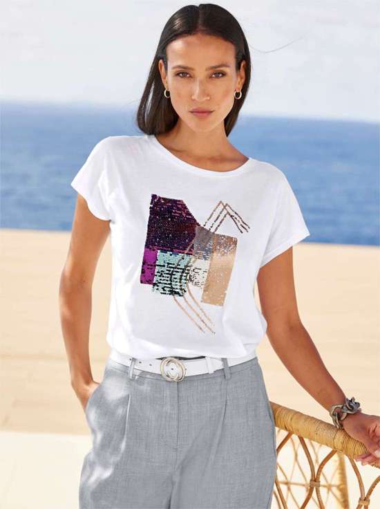 рубашка с круглым вырезом Shirt