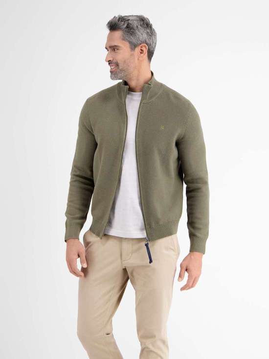 Кардиган LERROS Strickjacke mit Stehkragen