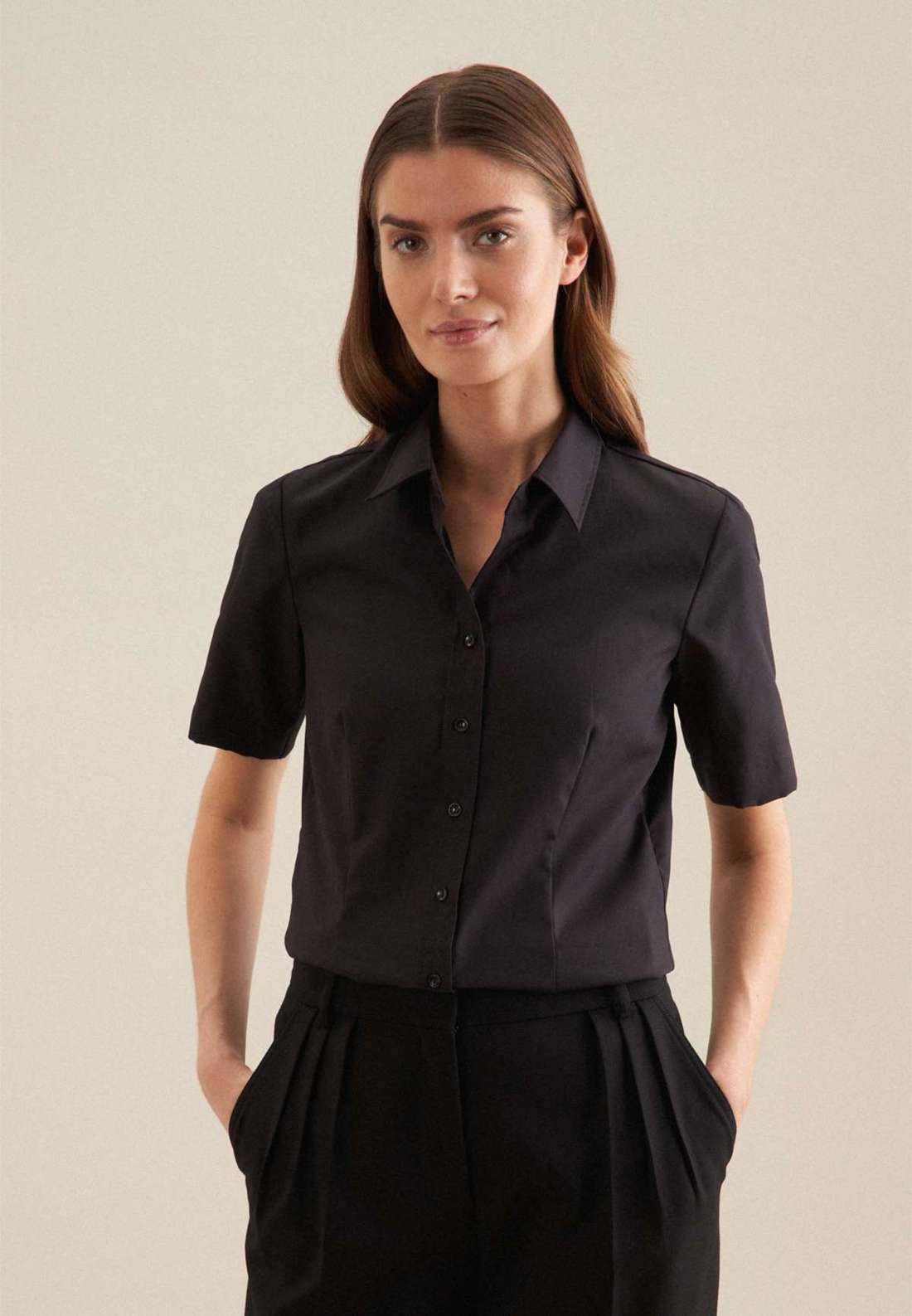 Рубашка-блузка Schwarze Rose