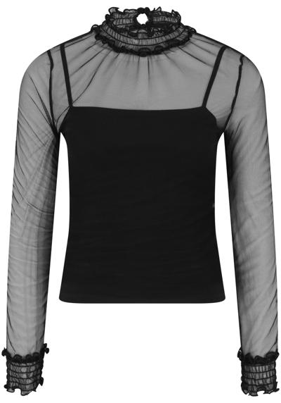 футболка Urban Classics Damen Ladies Double Layer Mesh L/S