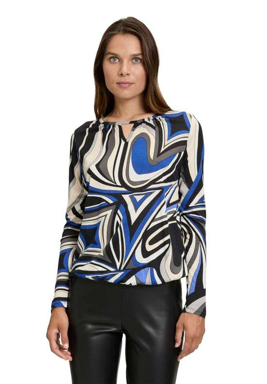 Рубашка с коротким рукавом Printshirt mit Gummizug