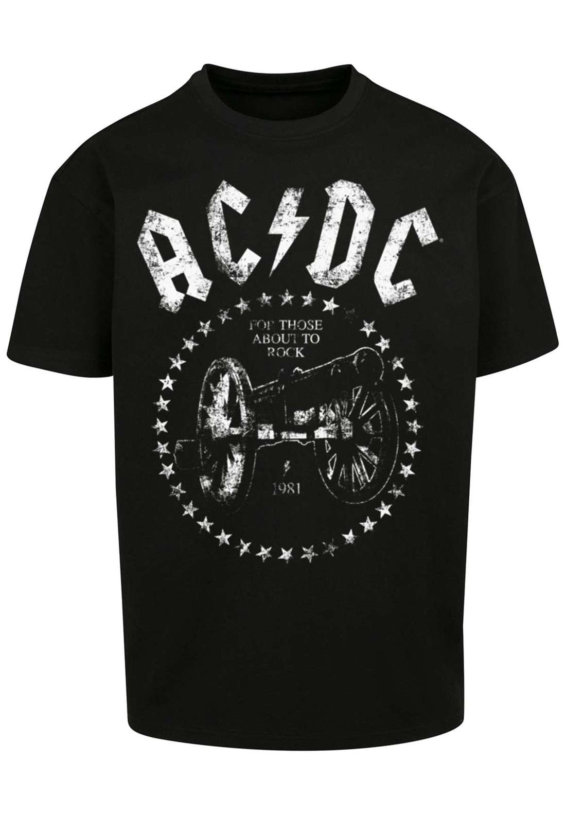 футболка PLUS SIZE ACDC We Salute You Cannon