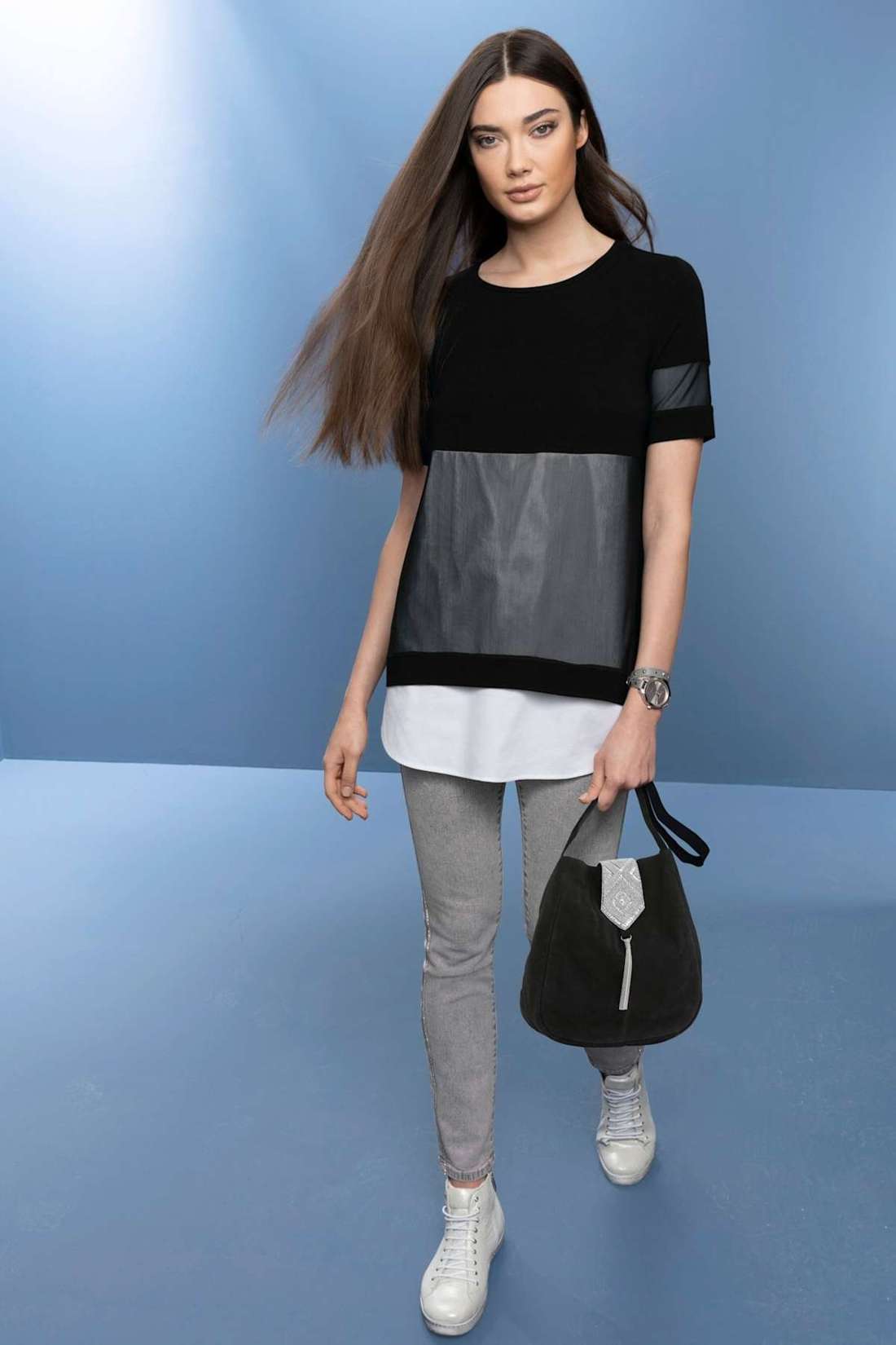 рубашка с круглым вырезом Shirt