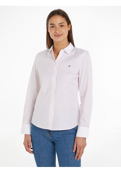 Блузка-рубашка с фирменной этикеткой