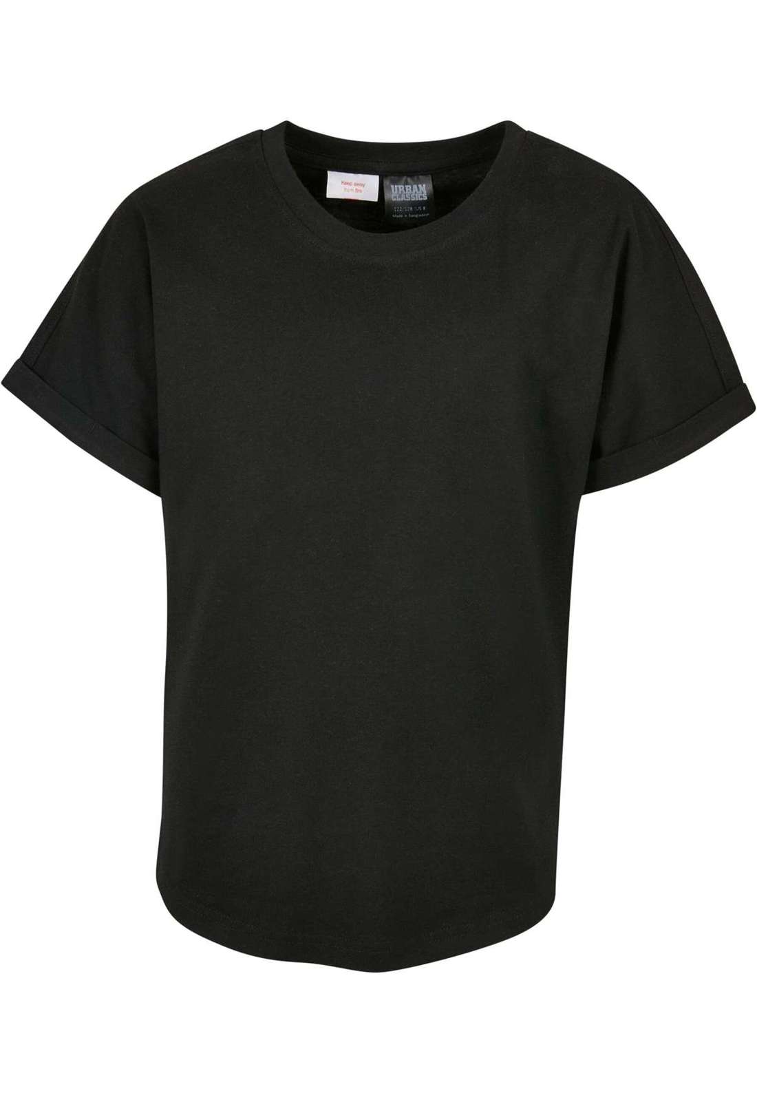 Рубашка с коротким рукавом Urban Classics Herren Boys Long Shaped Turnup Tee 2-Pack