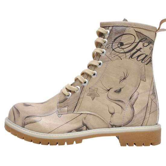 ботинки на шнуровке Damen Boots Tweety Sketch Vegan Damen Boots / female