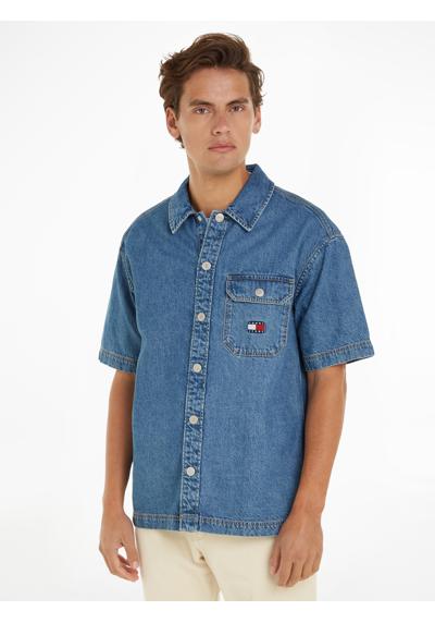 Джинсовая рубашка TJM DENIM SS OVERSHIRT