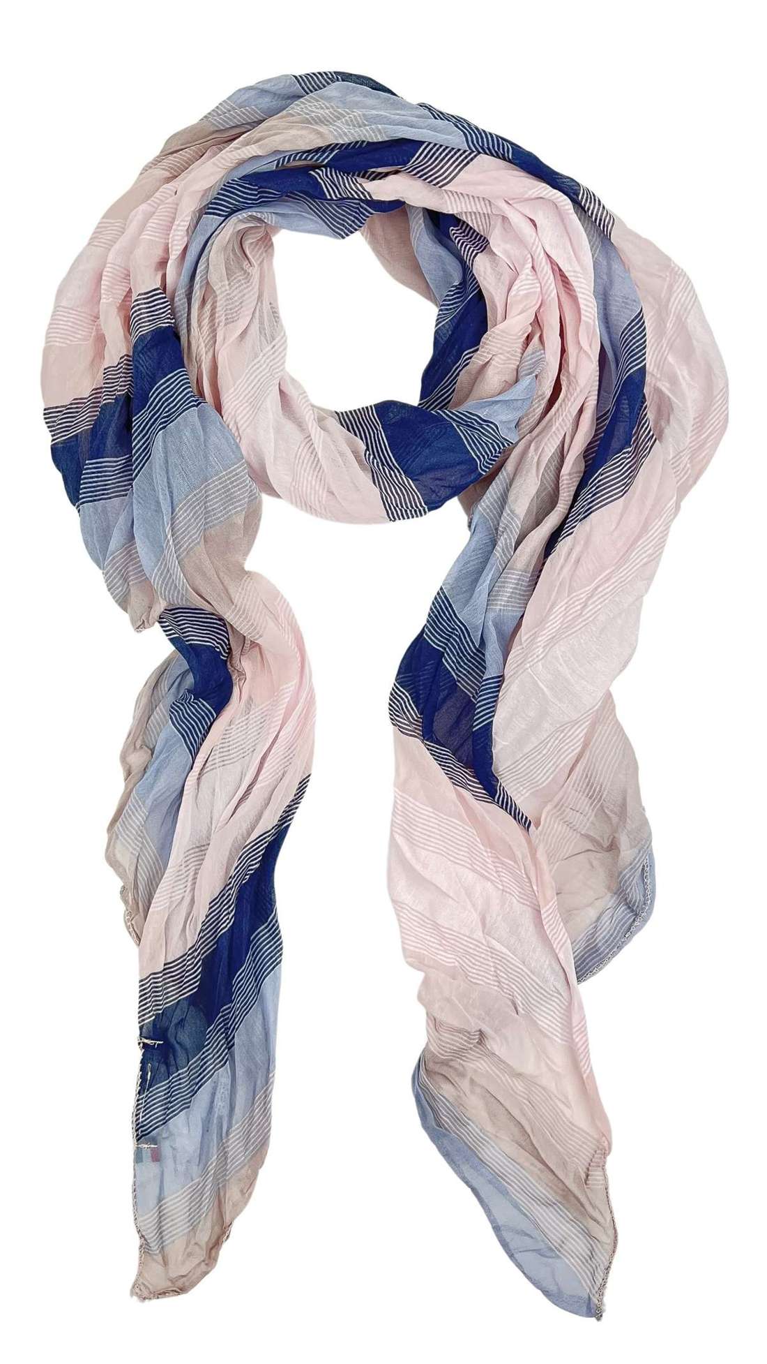 Модный шарф с разными полосками. Dana