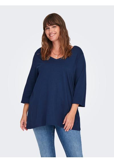рубашка с рукавом 3/4 CARBONNIE LIFE 3/4 V-NECK A-SHAPE JRS