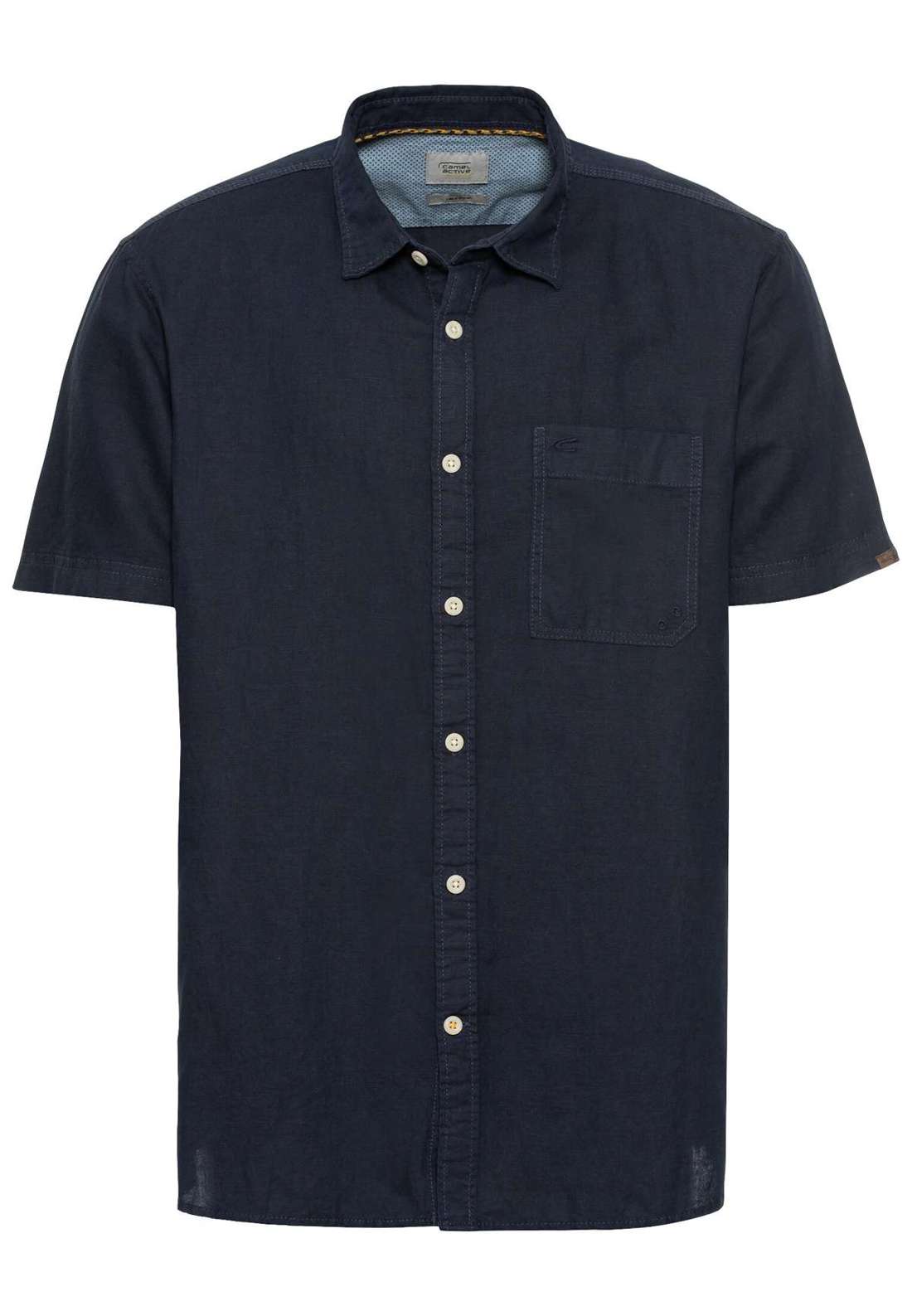 Рубашка с короткими рукавами и нагрудным карманом