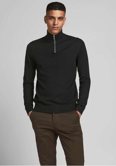 Свитер с круглым вырезом EMIL KNIT HALF ZIP
