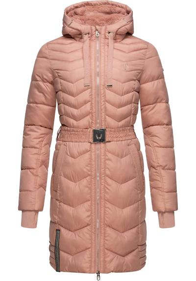 Стеганое пальто, стильное зимнее пальто с шикарными деталями.