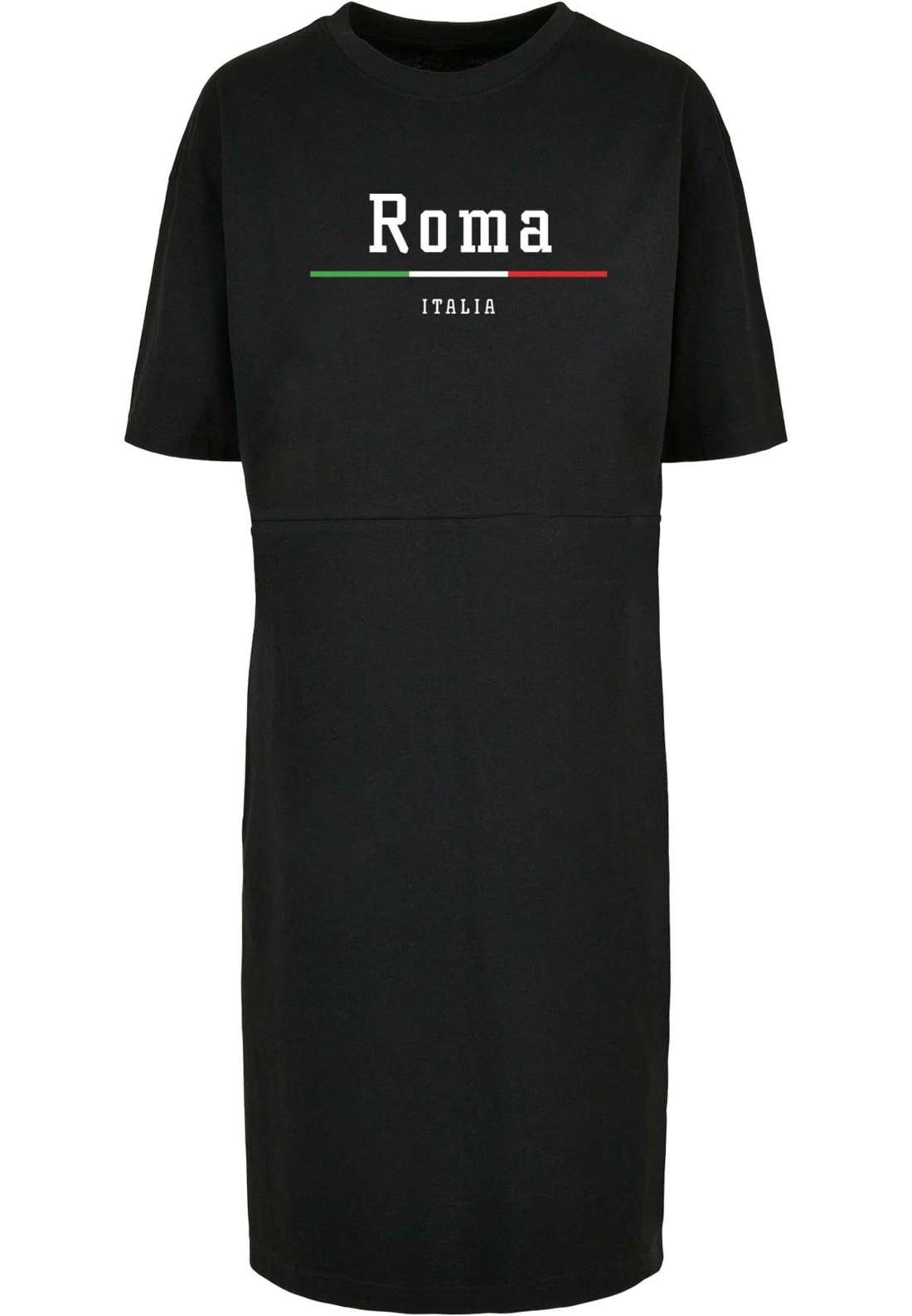 Платье-рубашка Damen Ladies Roma X Organic Oversized Slit Tee Dress