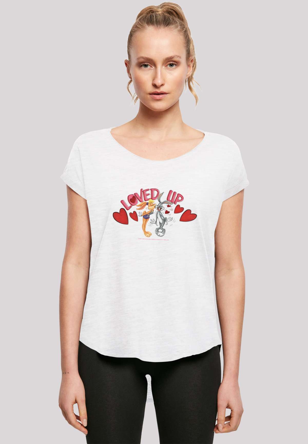 футболка Looney Tunes Bugs Bunny And Lola Valentines