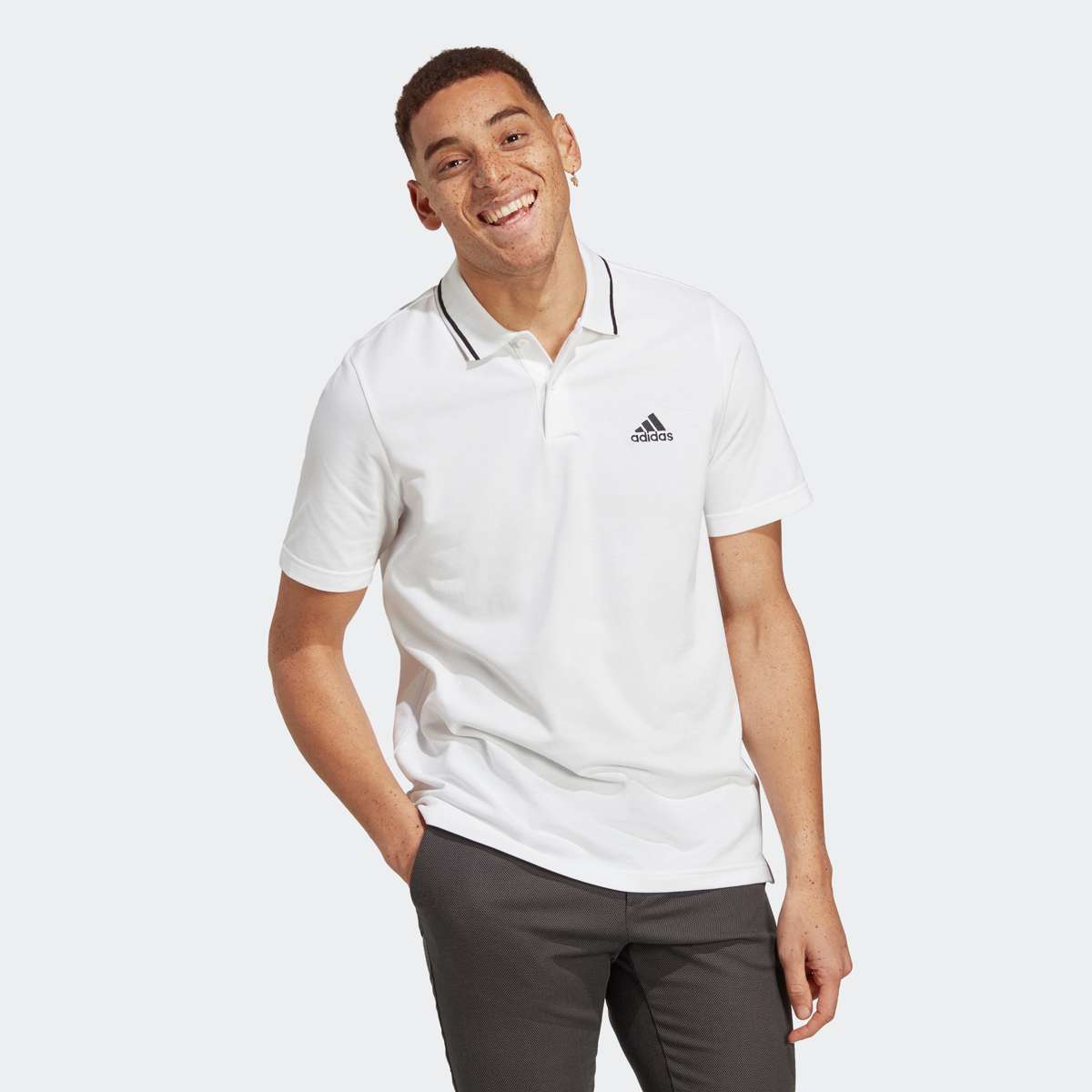рубашка поло ESSENTIALS PIQUE SMALL LOGO