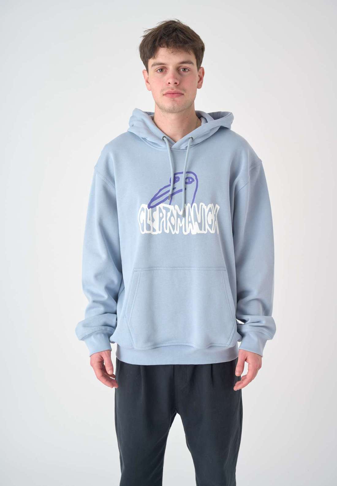 Толстовка с капюшоном и великолепным принтом спереди Krooked Gulls