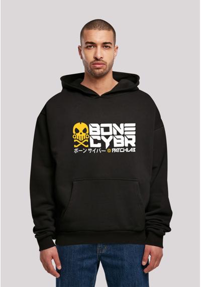 Толстовка с капюшоном MUSTERBRAND BONE CYBER Yellow Punishing Machine