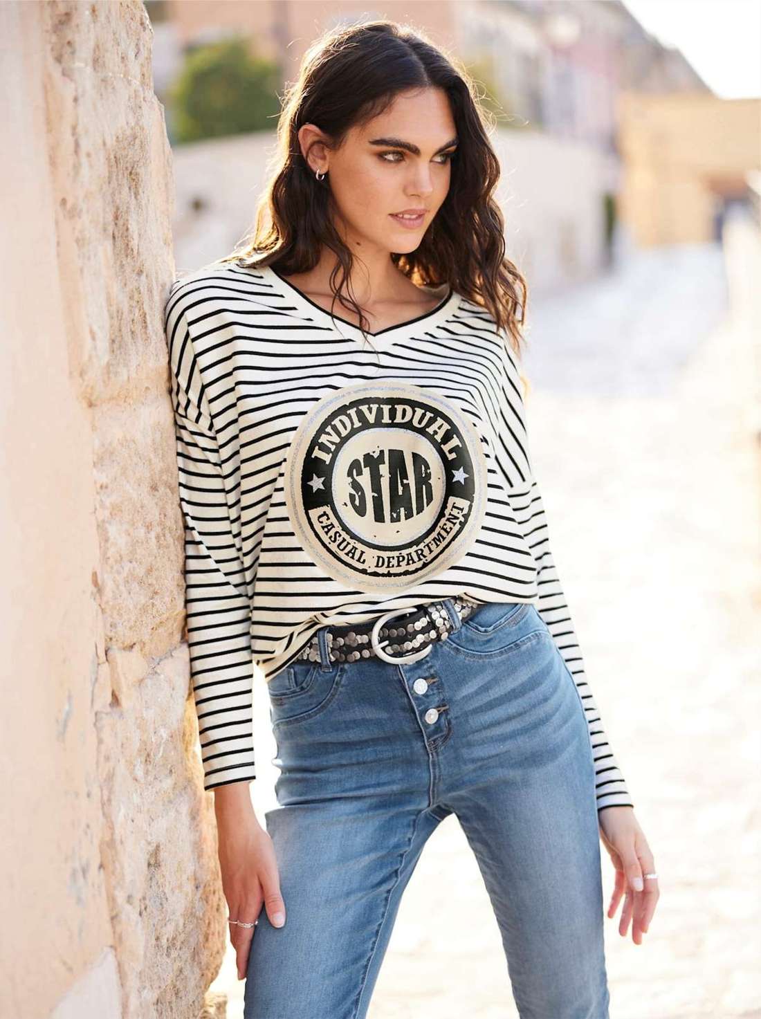 Рубашка с длинным рукавом Ringelshirt