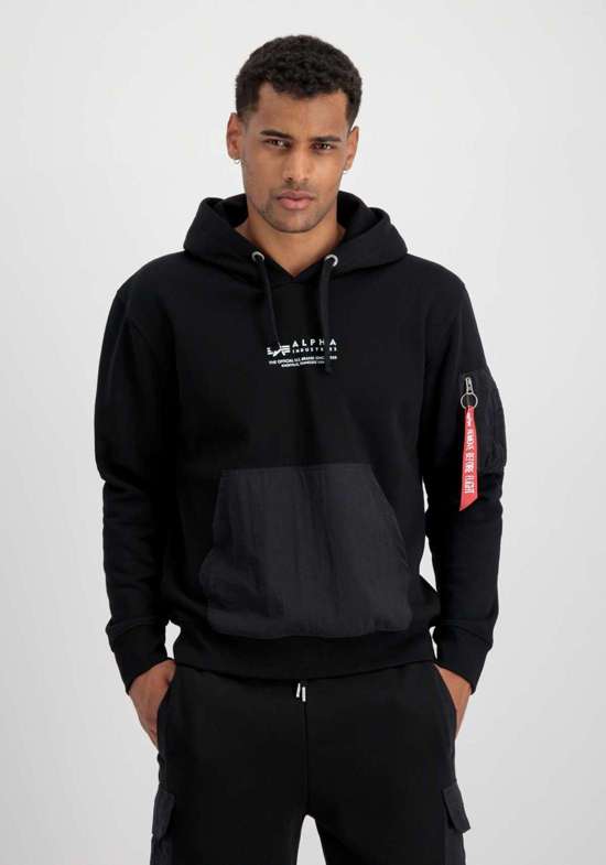 Толстовка с капюшоном Men - Hoodies Nylon Pocket Hoodie