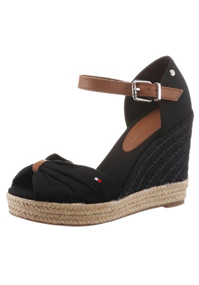 Босоножки на высоком каблуке BASIC OPENED TOE HIGH WEDGE