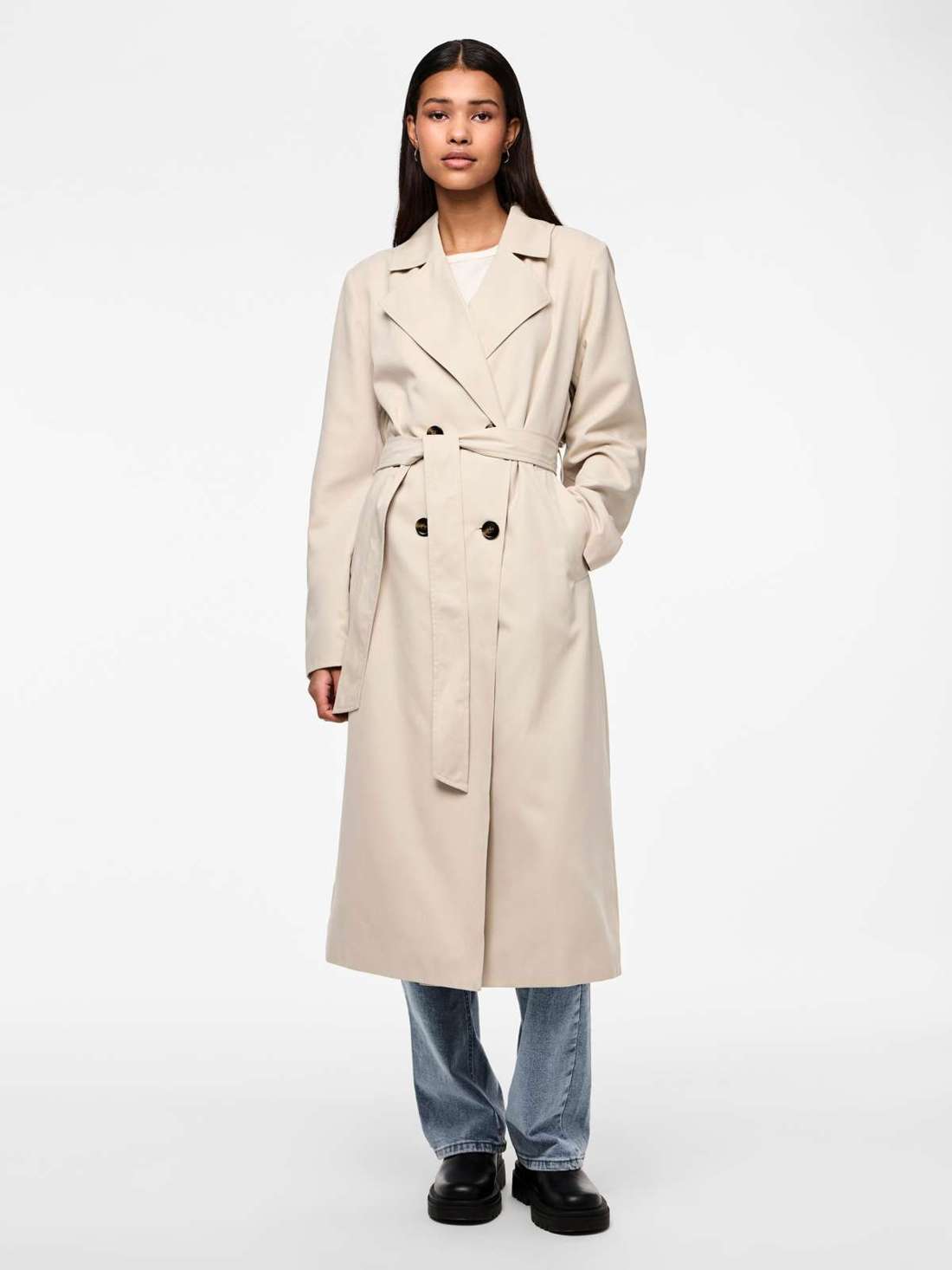 Тренч PCSCARLETT LS TRENCHCOAT NOOS