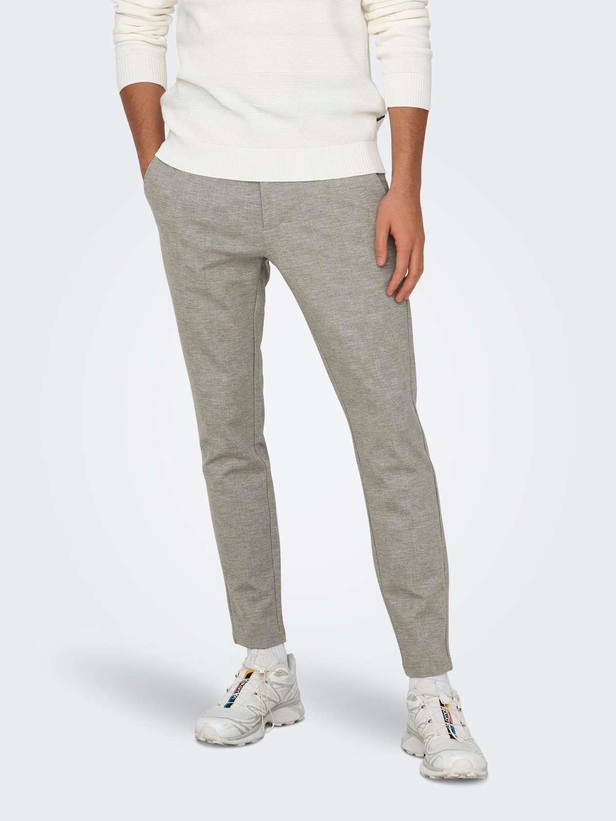 Чинос ONSMARK SLIM CHECK 020919 PANT NOOS
