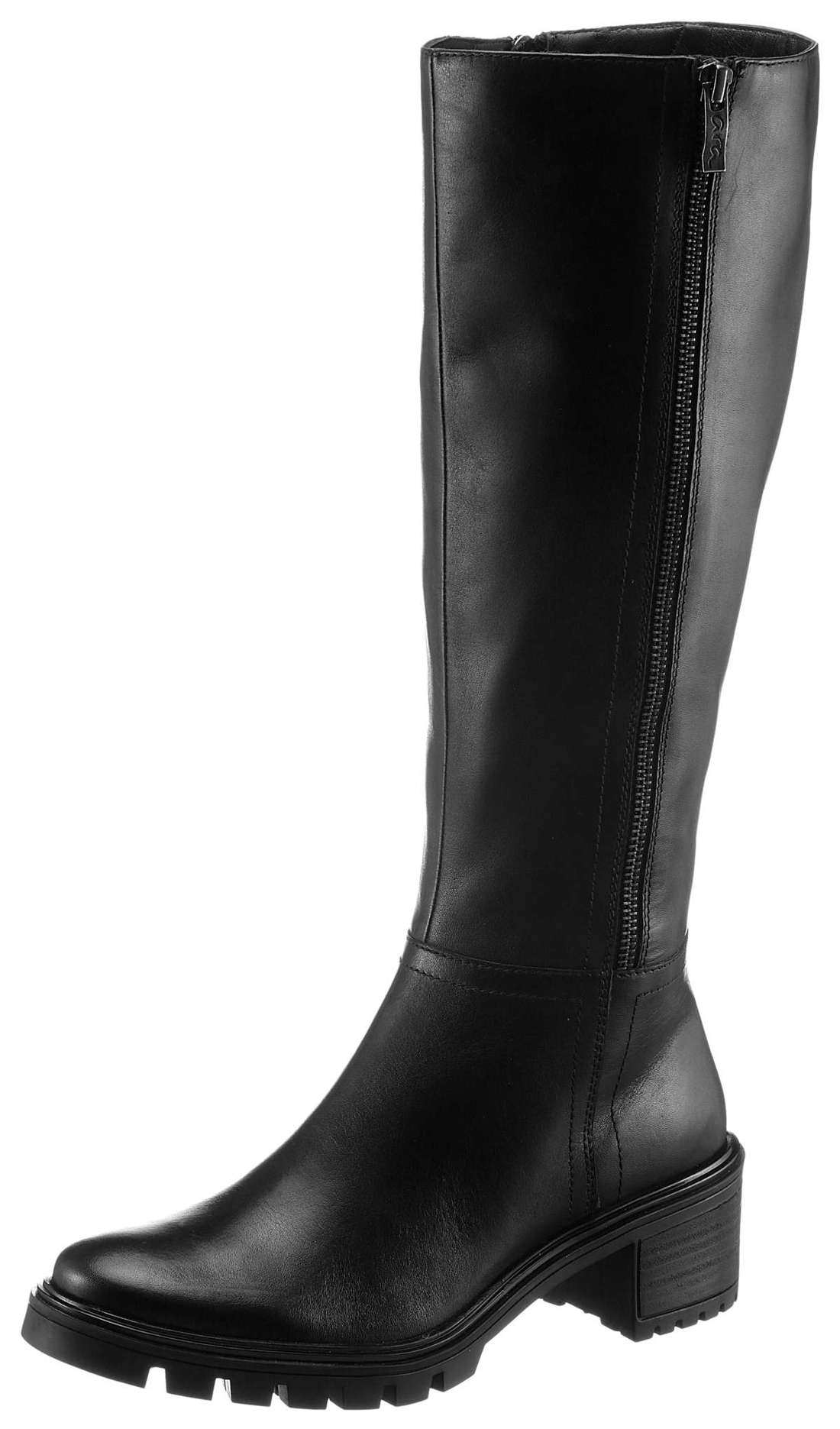 Сапоги на модной декоративной молнии. DENVER