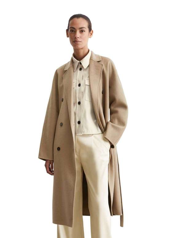 Шерстяное пальто aus Doubleface-Wolle-Mix