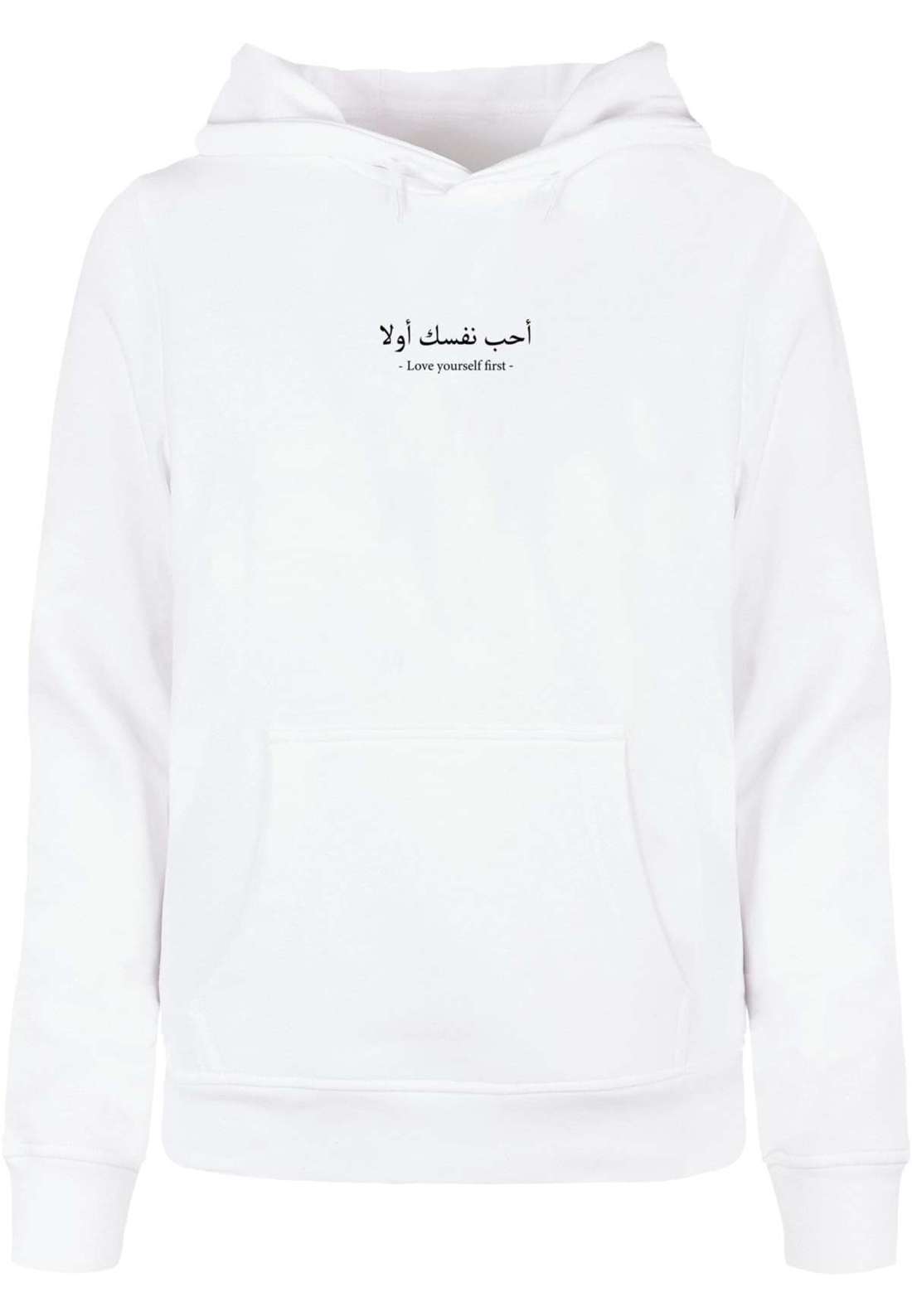 Толстовка с капюшоном Damen Ladies Love Yourself First Basic Hoody