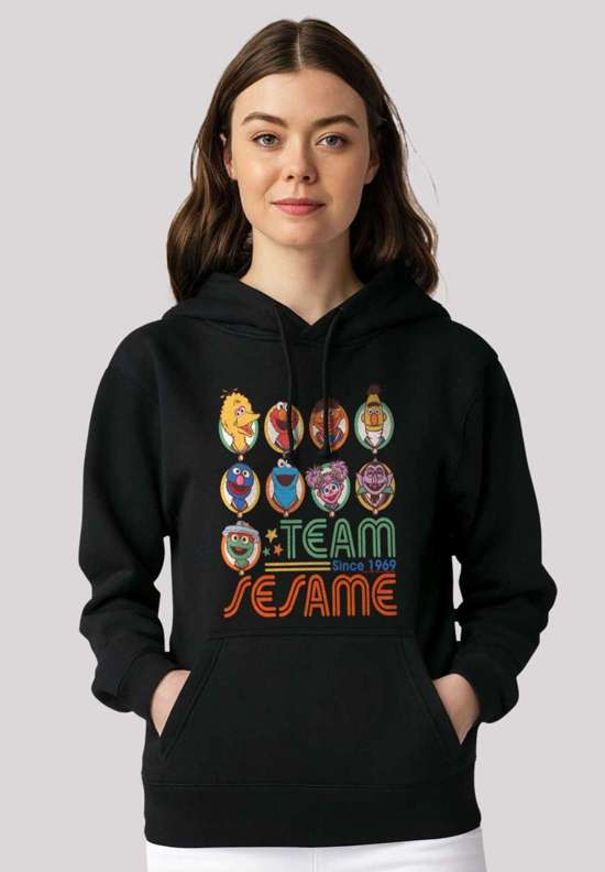 Толстовка с капюшоном Sesamstraße Team Since 1969