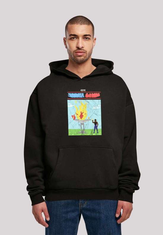 Толстовка с капюшоном Summer Games Retro 8-Bit Pixel Artwork SEVENQUARED