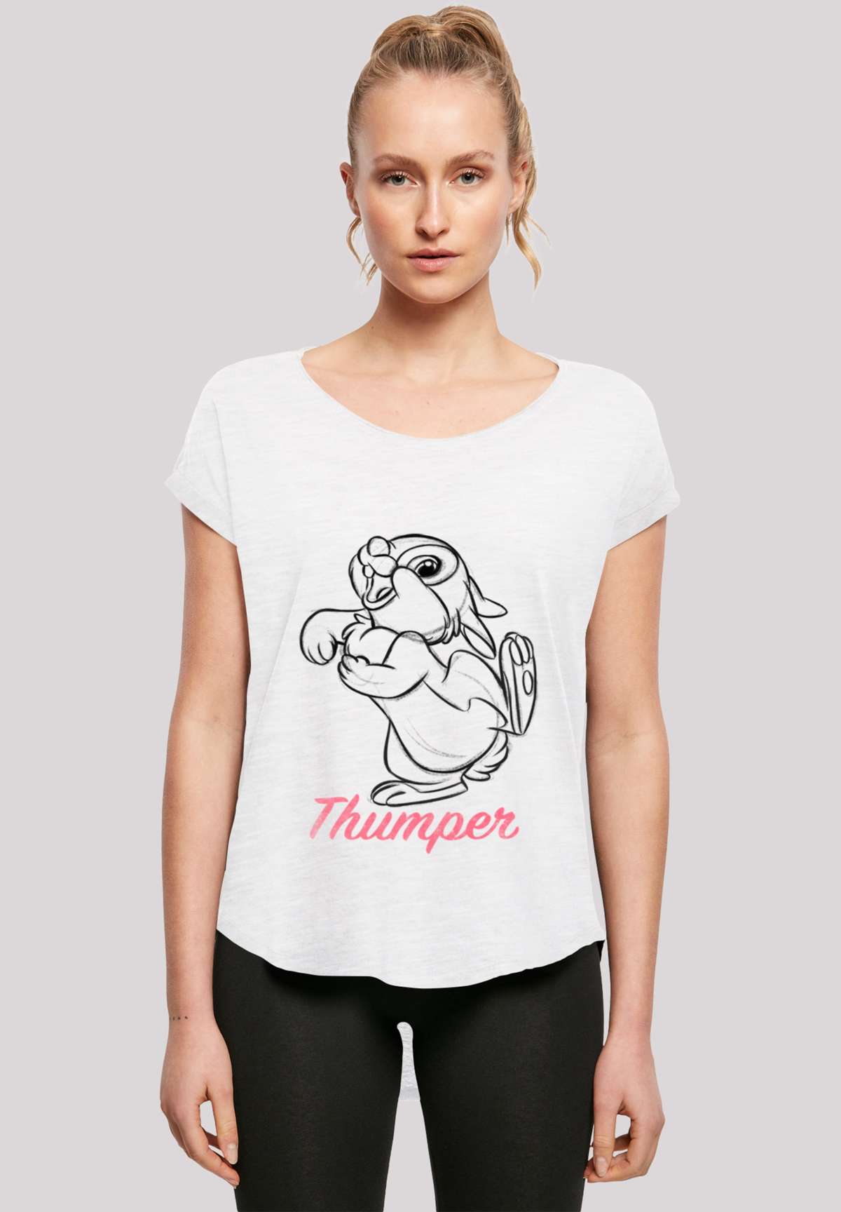 футболка Disney Bambi Klopfer Line Zeichnung