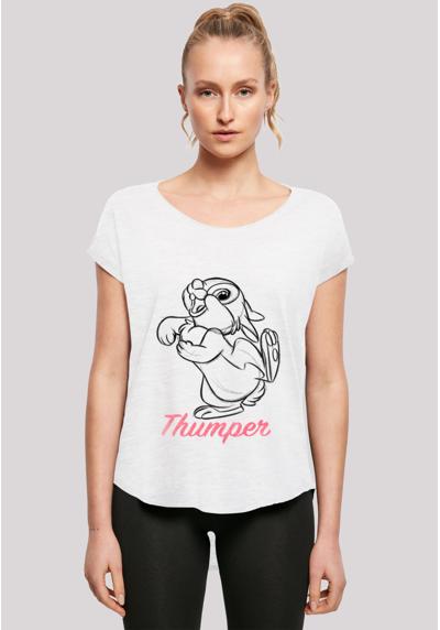 футболка Disney Bambi Klopfer Line Zeichnung