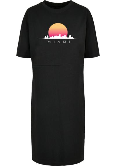 Платье-рубашка Damen Ladies Miami X Organic Oversized Slit Tee Dress