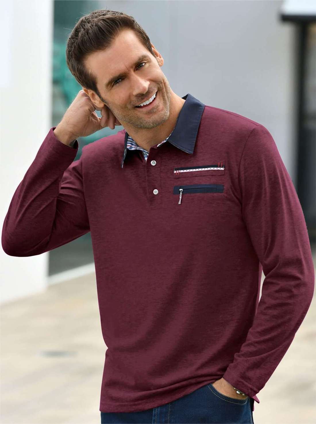 Рубашка с длинным рукавом Langarm-Shirt