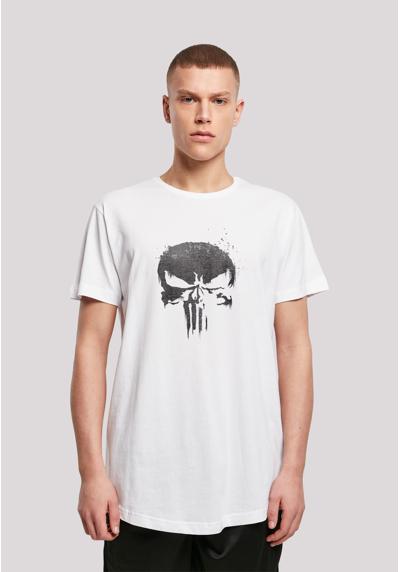 футболка Marvel Knights Punisher TV Skull