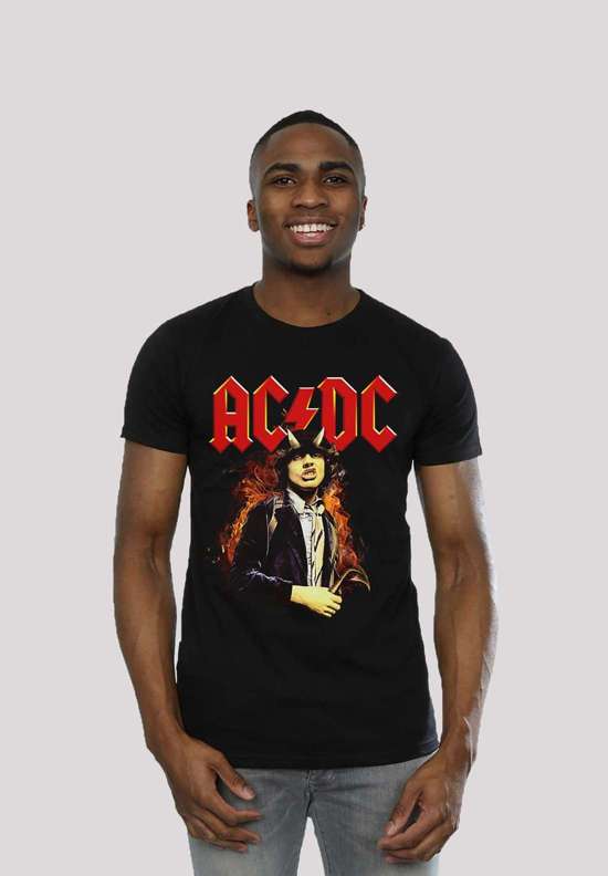 футболка ACDC Angus Highway To Hell für Kinder & Herren