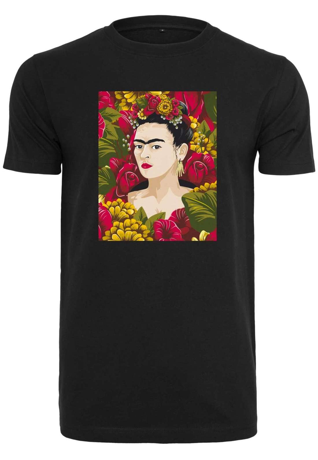 Рубашка с коротким рукавом Damen Ladies Frida Kahlo Portrait Tee