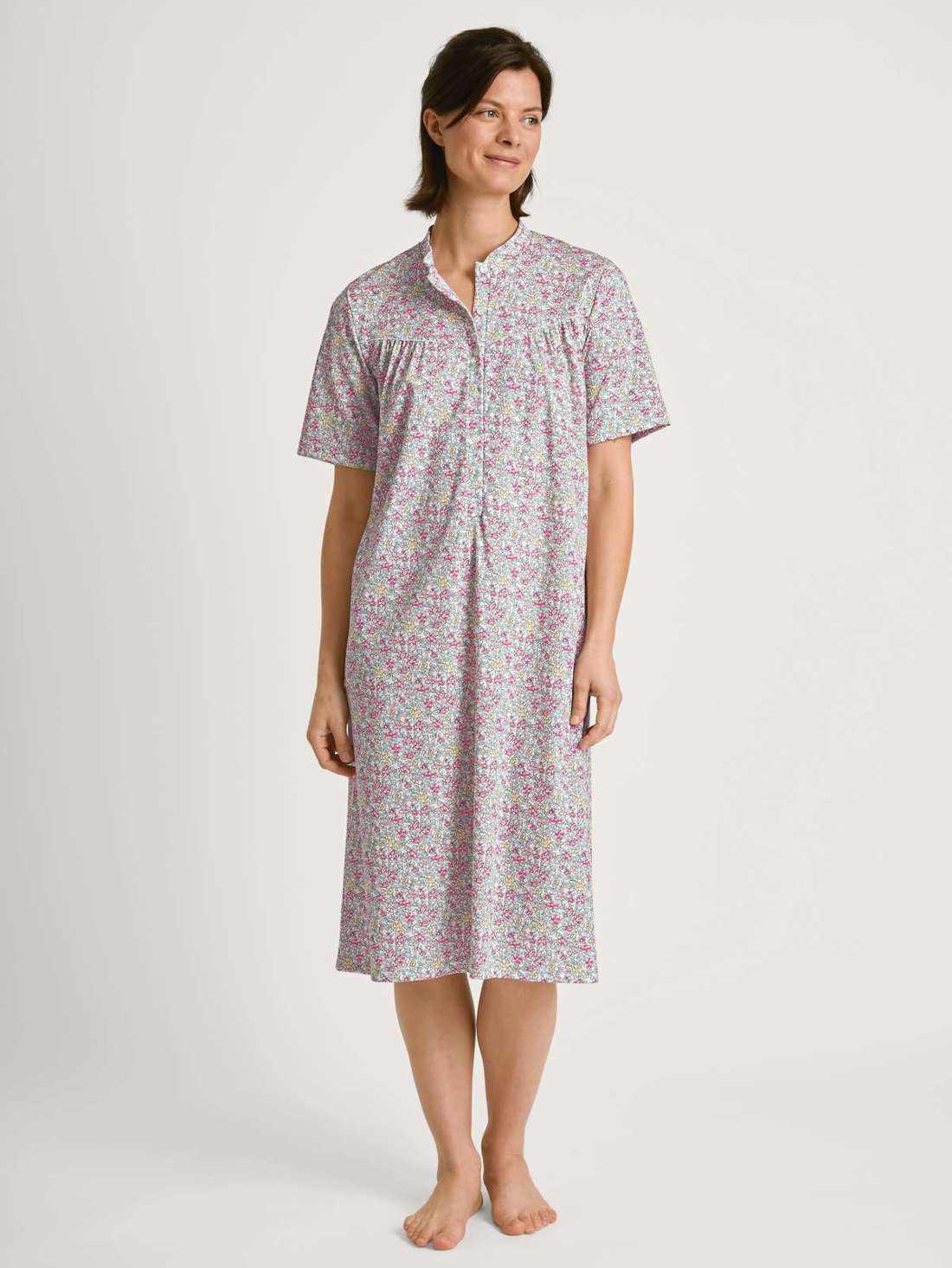 Ночная рубашка с планкой на пуговицах Soft Cotton