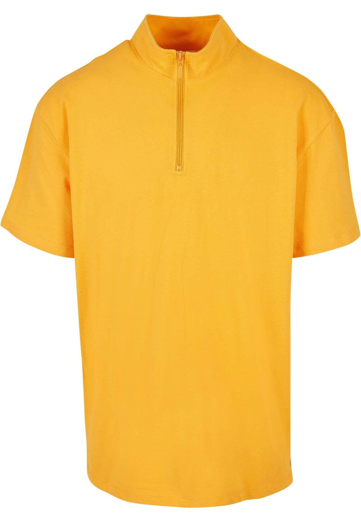 футболка Urban Classics Herren Boxy Zip Pique Tee