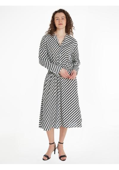 Платье-блузка с фирменной этикеткой