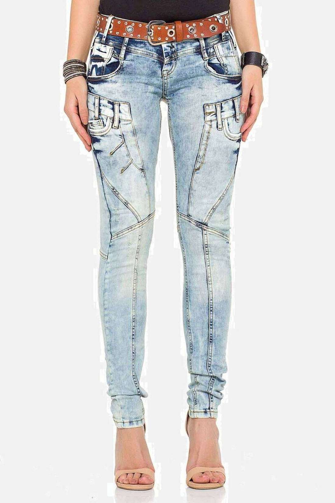 Джинсы узкого кроя Jeans