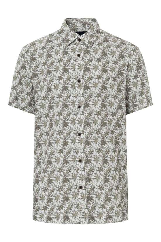 Рубашка с короткими рукавами и принтом по всей поверхности Haris