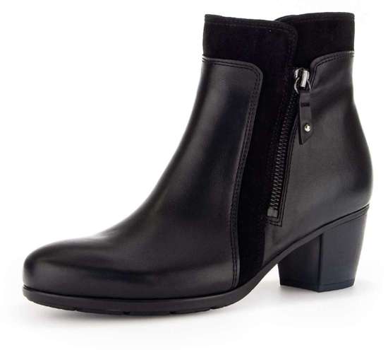 Ботильоны с декоративными молниями по бокам.