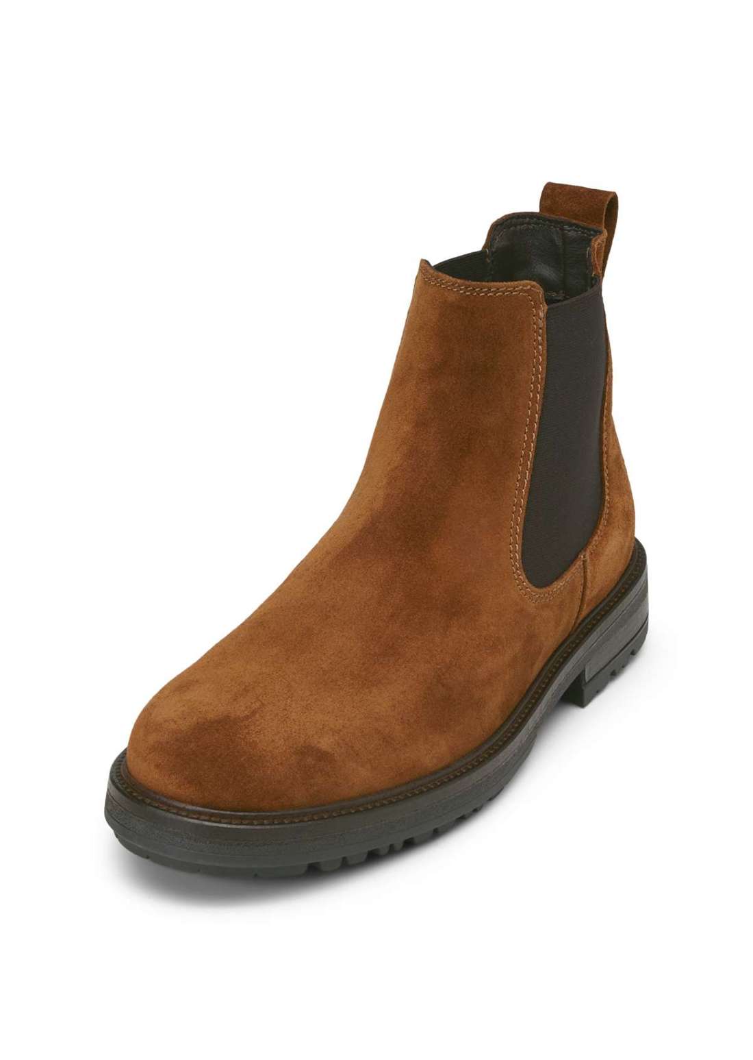 ботинки челси aus edlem Velours-Rindleder