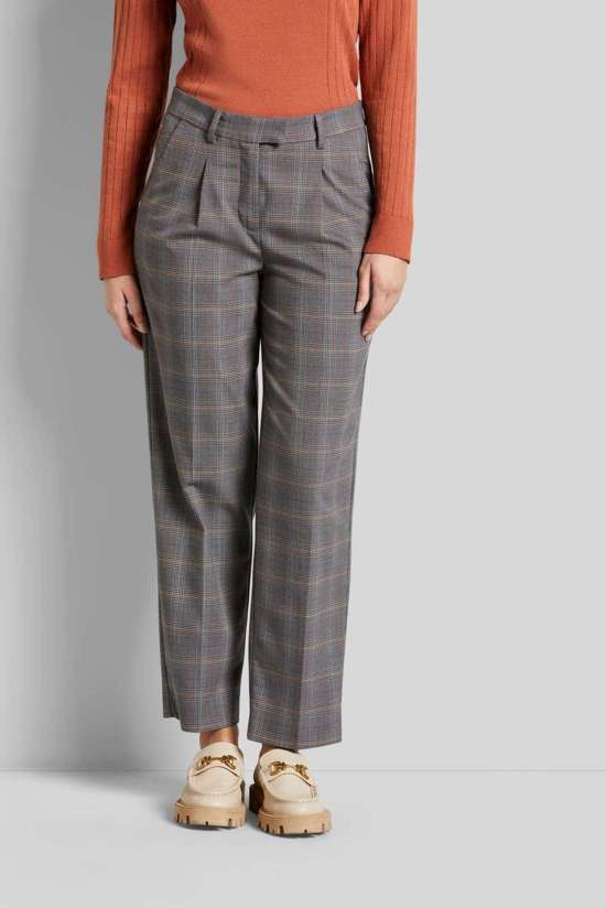 Тканевые брюки со складками