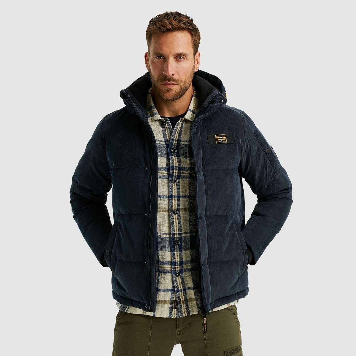 Уличная куртка с капюшоном Semi long jacket GOBBLER Clear Ford
